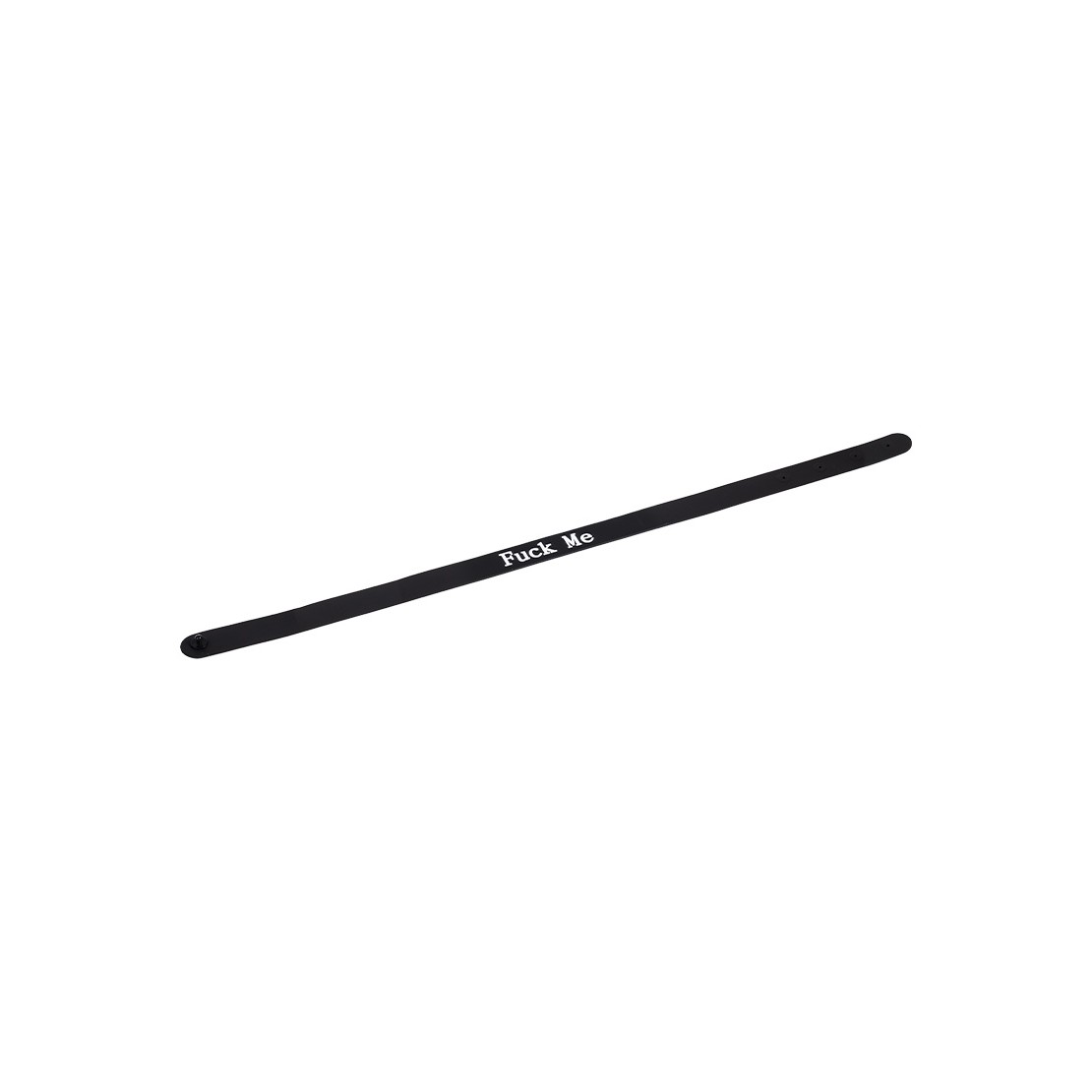 COLLARE IN SILICONE NERO CON SCRITTA "FUCK ME"...
