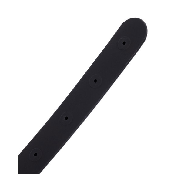 COLLARE IN SILICONE NERO CON SCRITTA "FUCK ME" E CHIUSURA REGOLABILE
