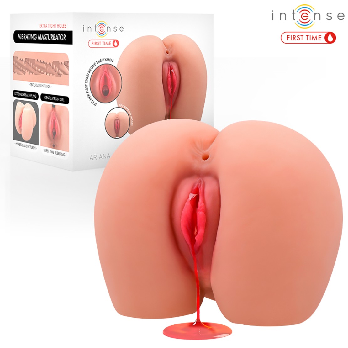 BACINO VIBRANTE VAGINA E ANO ARIANA VIRGIN...