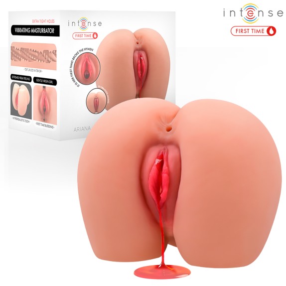 BACINO VIBRANTE VAGINA E ANO ARIANA VIRGIN FIRST TIME CON SANGUINAMENTO