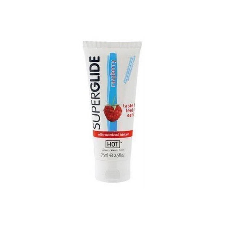 LUBRIFICANTE AL LAMPONE COMMESTIBILE 75ml SUPERGLIDE 2