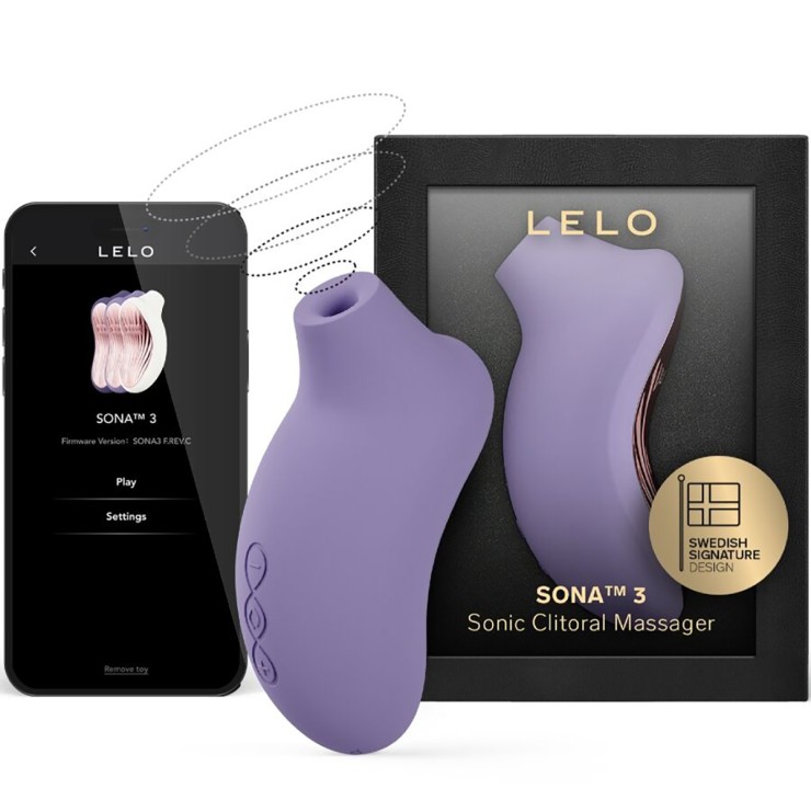 SONA 3 SUCCHIA CLITORIDE AD ONDE SONICHE LELO CON APP