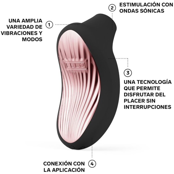 SONA 3 CRUISE LELO SUCCHIA CLITORIDE SEXY ONDE SONICHE CON APP