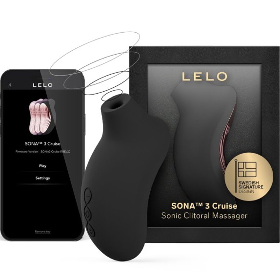 SONA 3 CRUISE LELO SUCCHIA CLITORIDE SEXY ONDE SONICHE CON APP
