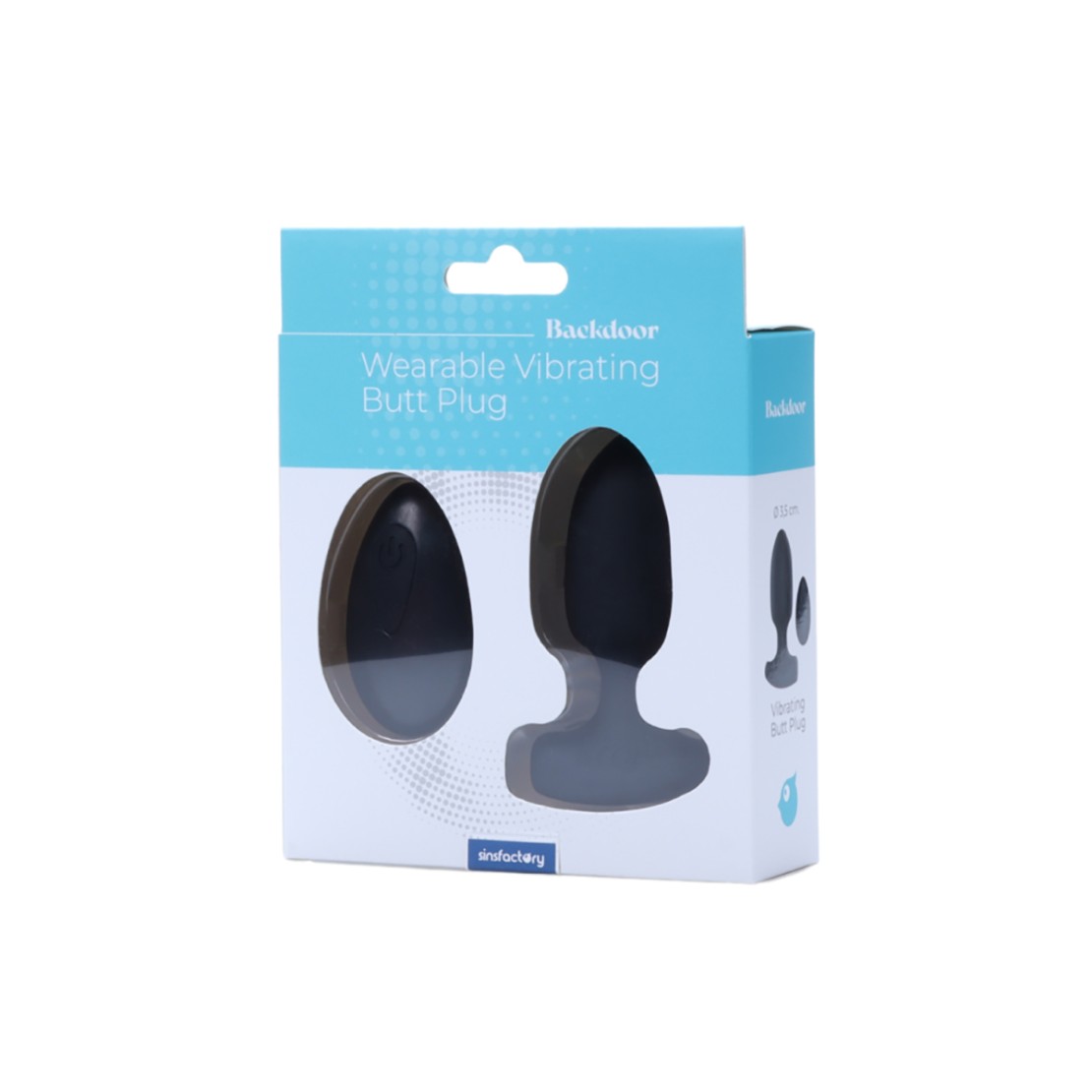 PLUG ANALE VIBRANTE WIRELESS WEARABLE VIBRATING...
