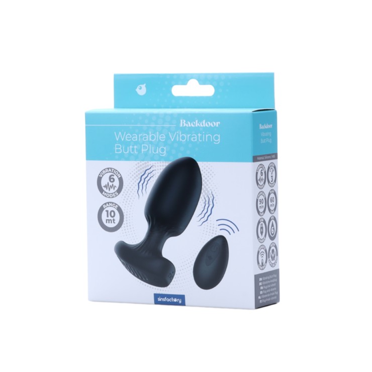 PLUG ANALE VIBRANTE WIRELESS WEARABLE VIBRATING BUTT PLUG 2