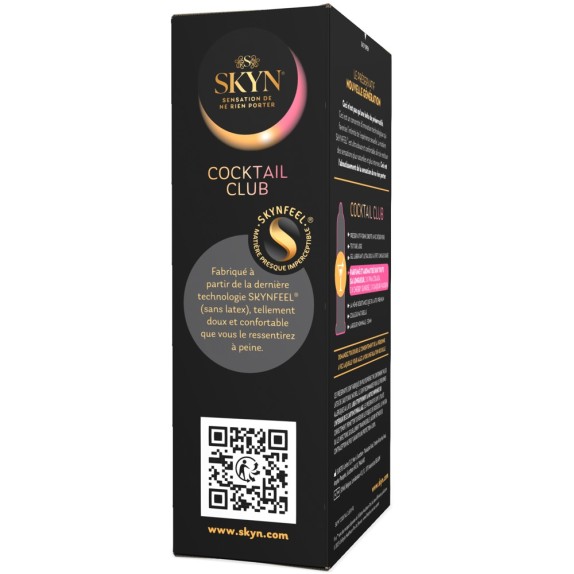 PROFILATTICI SENZA LATTICE AL GUSTO DEI PIU' FAMOSI COCKTAIL CONFEZIONE 9 PZ SKYN