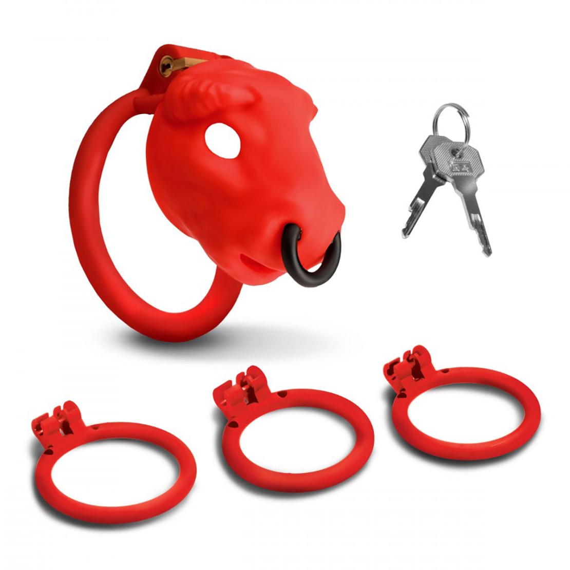 CINTURA DI CASTITÀ BULL CHASTITY CAGE PER UOMO...