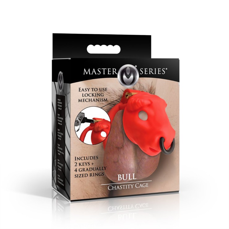CINTURA DI CASTITÀ BULL CHASTITY CAGE PER UOMO IN ABS... 2