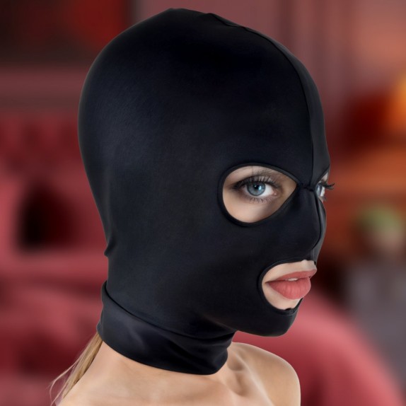 CAPPUCCIO SEXY UNISEX CON FORI OCCHI BOCCA IN TESSUTO MASTE SERIES