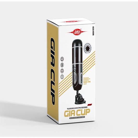MASTURBATORE MASCHILE GIA CUP ROTAZIONE E THRUSTING CON VENTOSA