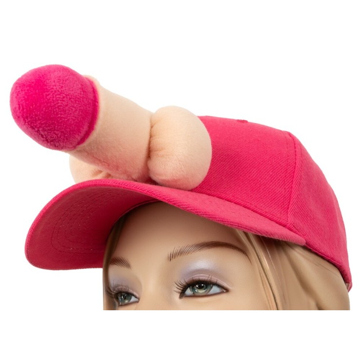 copy of CAPPELLINO CON FRONTINO RIGIDO FUCSIA E CON PENE... 2