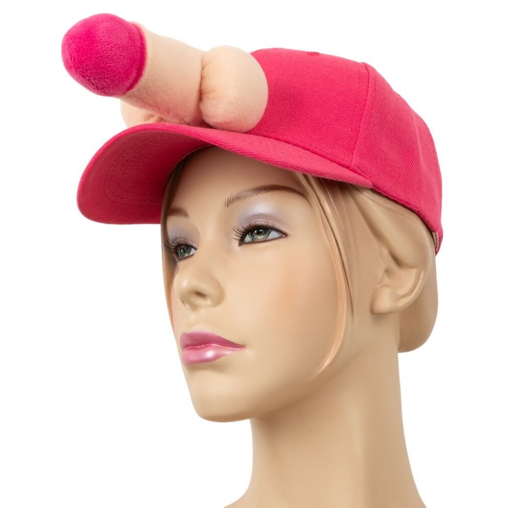copy of CAPPELLINO CON FRONTINO RIGIDO FUCSIA E CON PENE...