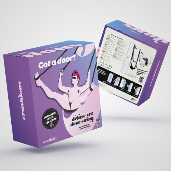 ALTALENA DELL'AMORE DA PORTA ROBUSTA E REGOLABILE PER GIOCHI HOT SEX DOOR SWING