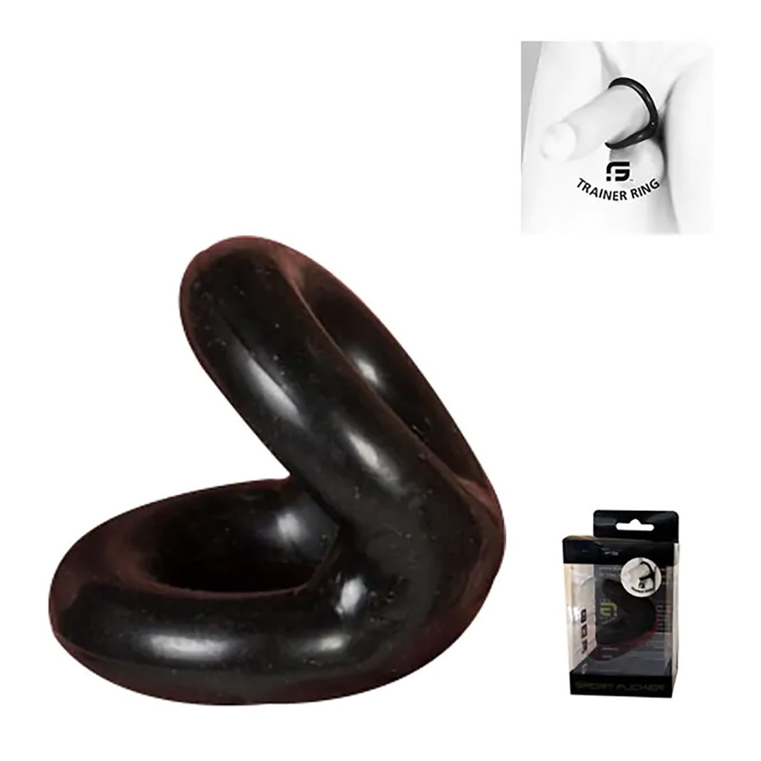 ANELLO DOPPIO IN SILICONE E TPR ELASTICO PER...