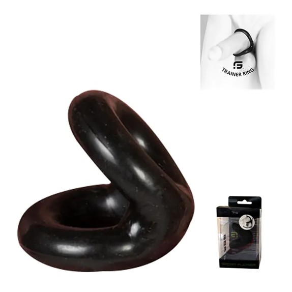 ANELLO DOPPIO IN SILICONE E TPR ELASTICO PER MIGLIORARE L'EREZIONE
