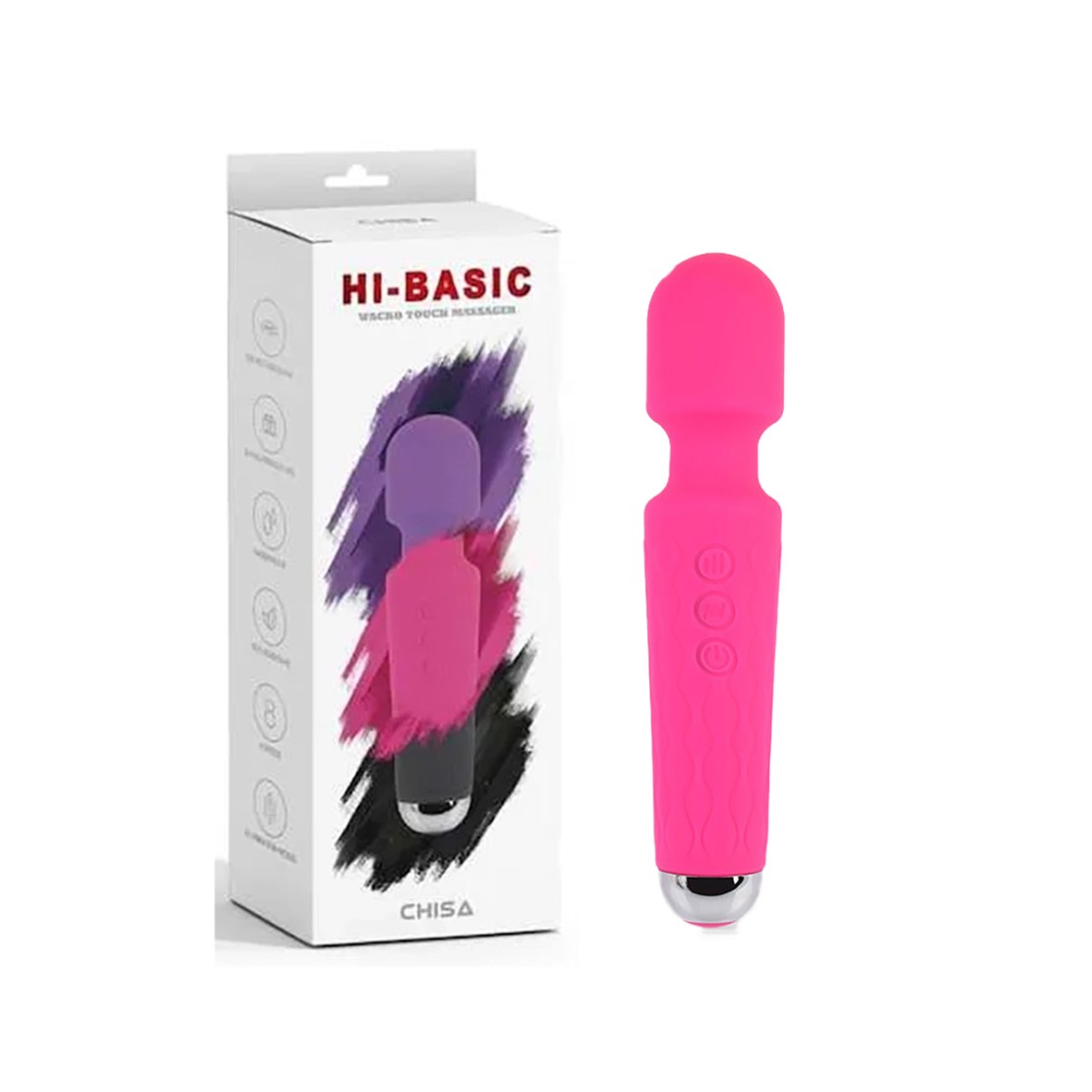 MAGIC WAND STIMOLA CLITORIDE VIBRANTE E...