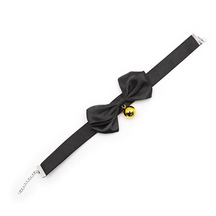COLLARINO SEXY CON FIOCCO E CAMPANELLO CON CHIUSURA A...