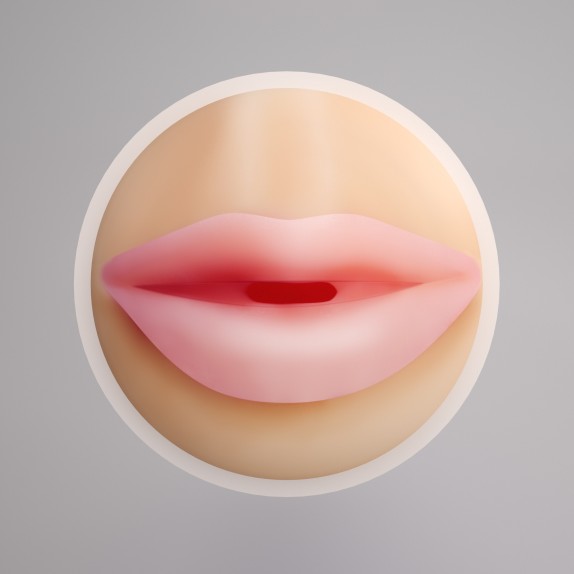 MASTURBATORE PORTATILE PER UOMO A FORMA DI BOCCA FAPPUCCINO SWEET KISS