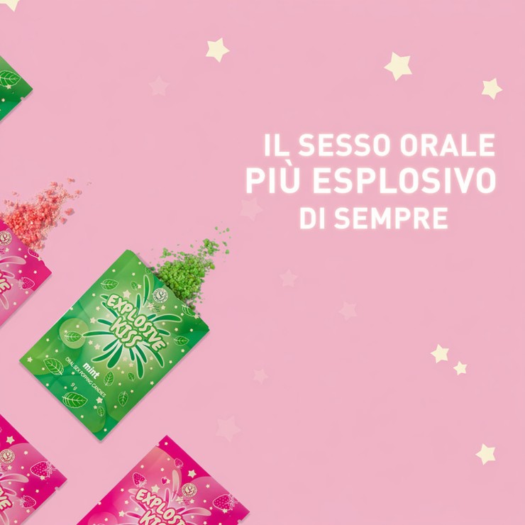 CARAMELLE SCOPPIETTANTI IN 3 GUSTI PER UN SESSO ORALE... 2