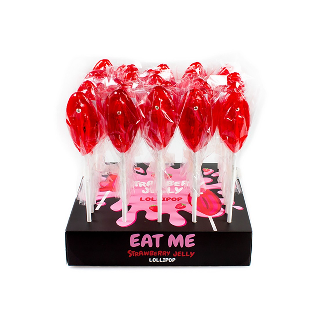 LECCA LECCA A FORMA DI VAGINA ROSSA GADGET...