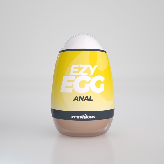 OVETTO MASTURBATORE PER UOMO A FORMA DI ANO REALISTICO THE EZY EGG ANAL