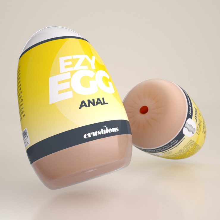 OVETTO MASTURBATORE THE EZY EGG A FORMA DI ANO REALISTICO