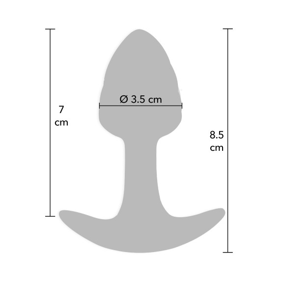 copy of TAPPO ANALE PICCOLO CRYSTAL