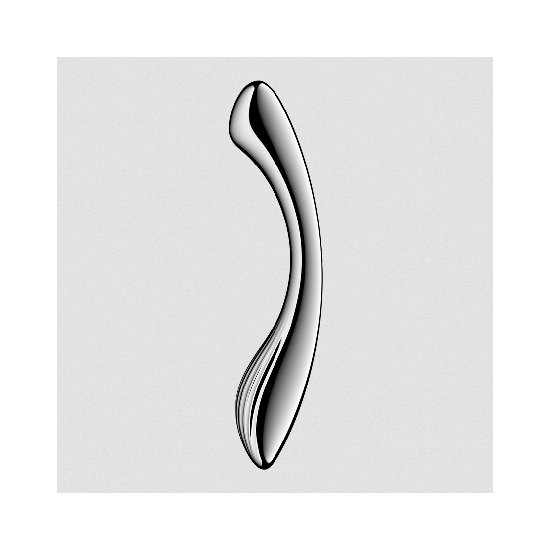 DILDO DOPPIO IN ACCIAIO INOX SUPER IGIENICO PER...