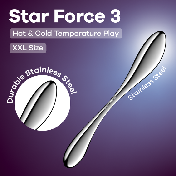 copy of DILDO DOPPIO STAR FORCE 3 SATISFYER