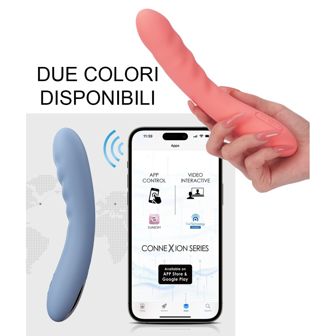 VIBRATORE PUNTO G MOVIMENTO SU E GIÙ E APP A...