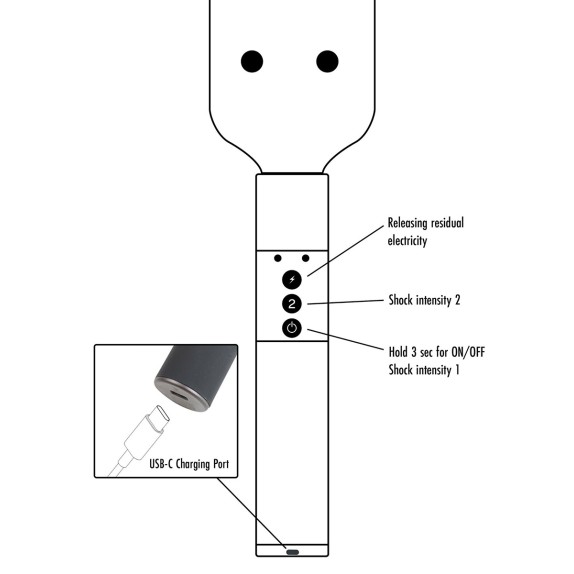copy of PADDLE E-STIM CON BORCHIE SEX TOY ELETTROSTIMOLANTE