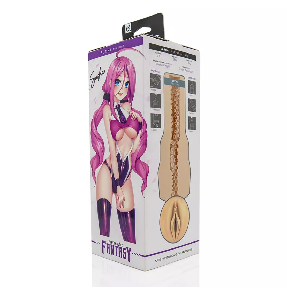 SASHA NAKAMOTO FANTASY FLESHLIGHT MASTURBATORE...