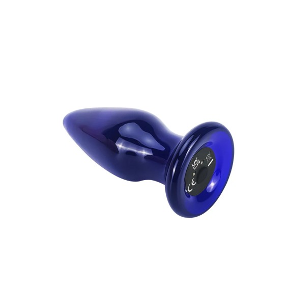 PLUG ANALE IN VETRO VIBRANTE RICARICABILE THE SHINING BUTTOCKS