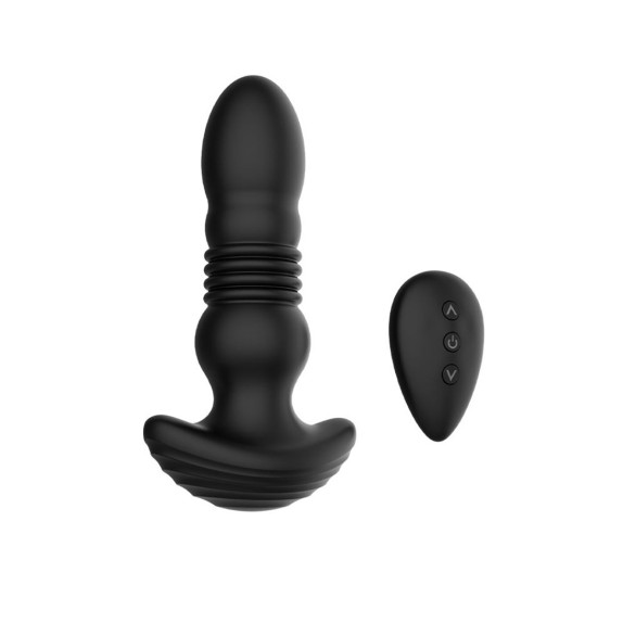 MASSAGGIATORE ANALE SEX TOY WIRELESS CON MOVIMENTO E VIBRAZIONE