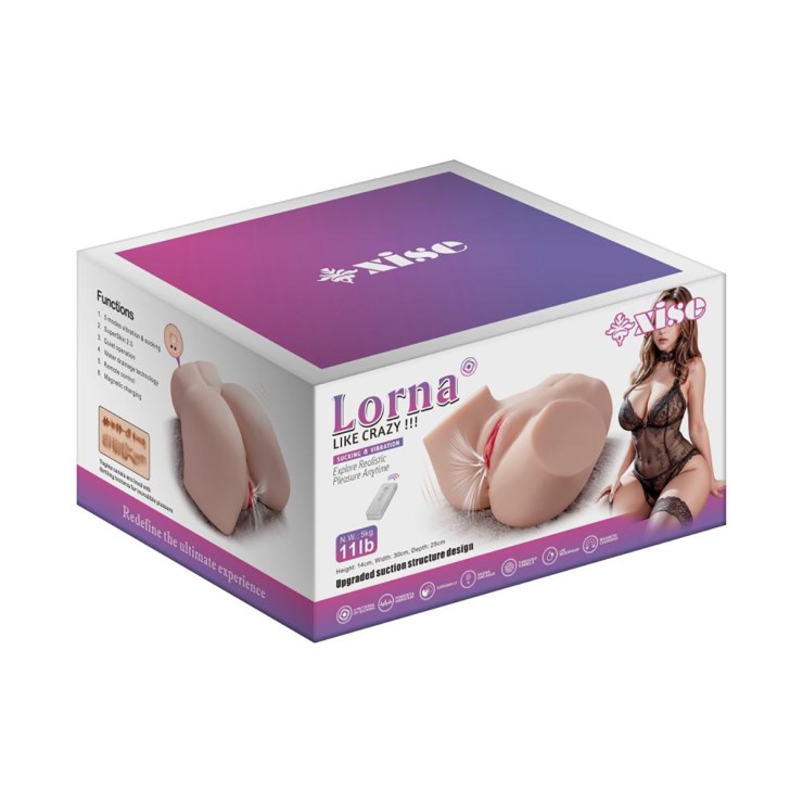 LORNA BACINO REALISTICO CON SUZIONE E VIBRAZIONE WIRELESS... 2