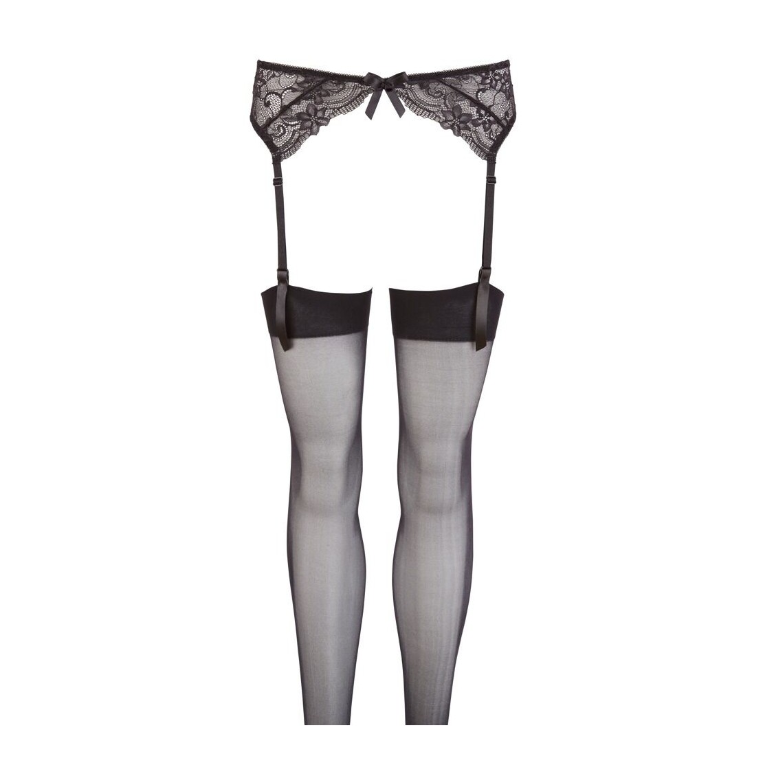 SET REGGICALZE IN PIZZO FLOREALE CON CALZE...