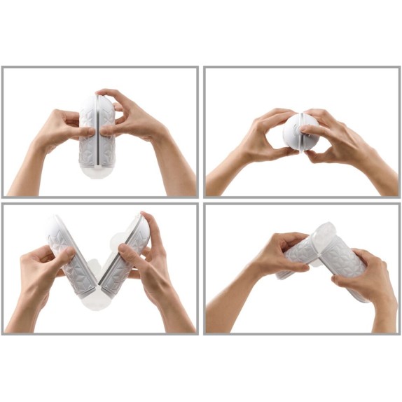 FLIP FLEXY MASTURBATORE UOMO APRIBILE E GUAINA CON ANELLI TENGA