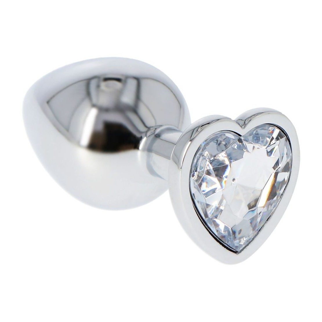 PLUG ANALE IN METALLO CON GIOIELLO A FORMA DI...
