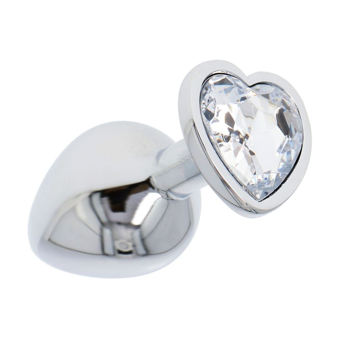 PLUG ANALE IN METALLO CON GIOIELLO A FORMA DI...