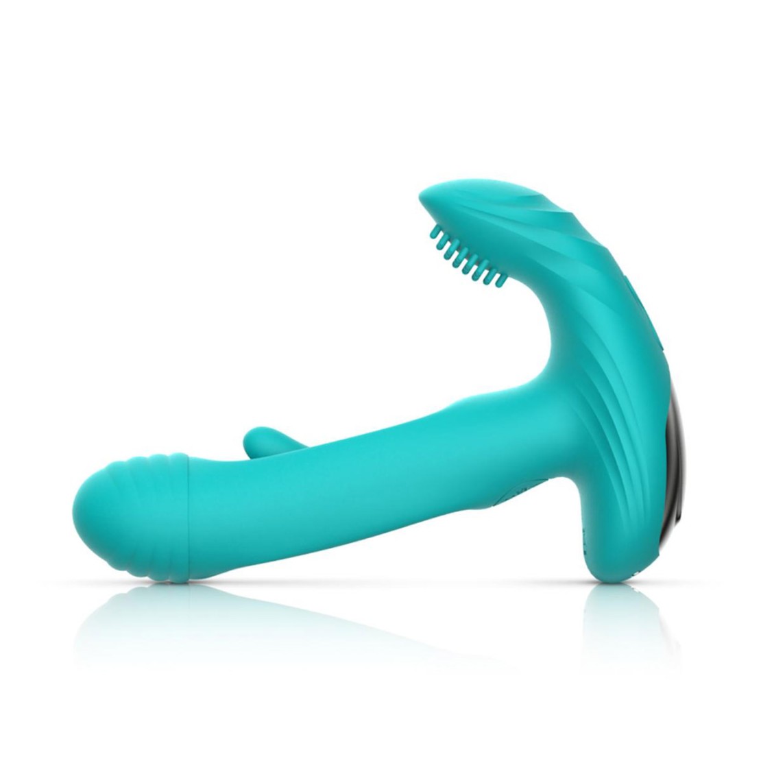 VIBRATORE DOPPIO PER IL PUNTO G CON LINGUA...