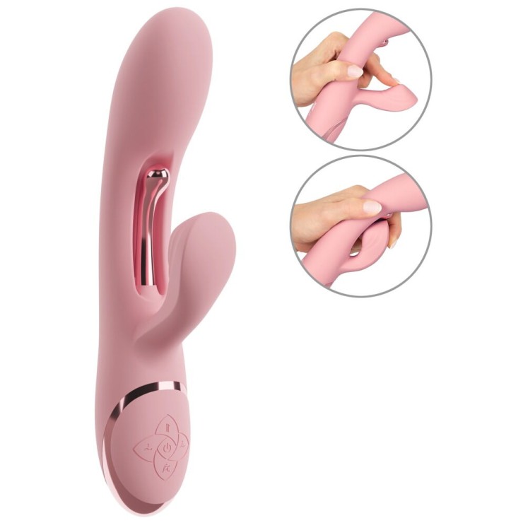 VIBRATORE RABBIT AVENOR CON STIMOLAZIONE PUNTO G E TASTO... 2