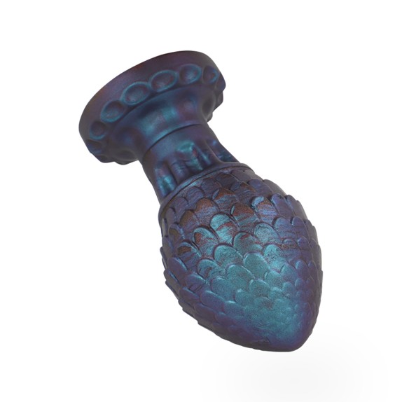 TAPPO ANALE MONSTAR IN SILICONE A FORMA DI UOVO DI DRAGO VRAKOS