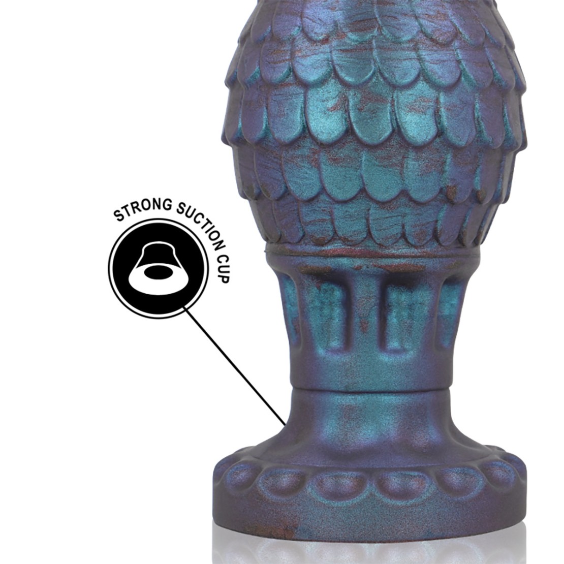 TAPPO ANALE MONSTAR IN SILICONE A FORMA DI UOVO...