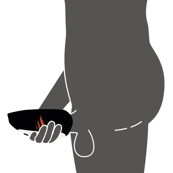MASTURBATORE VIBRANTE PER UOMO SEX TOY SCALDANTE F-SPOT