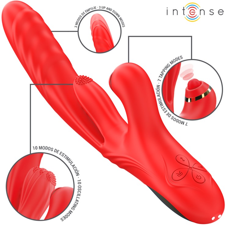 VIBRATORE RABBIT ROSALIA CON MOVIMENTO A SPINTA LINGUA... 2