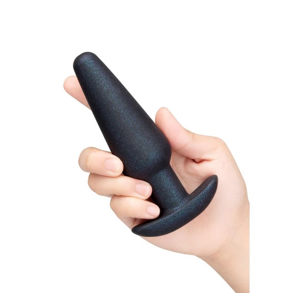 HEFTY PLUG ANALE IN SILICONE CON DOPPIO PESETTO INTERNO B-VIBE