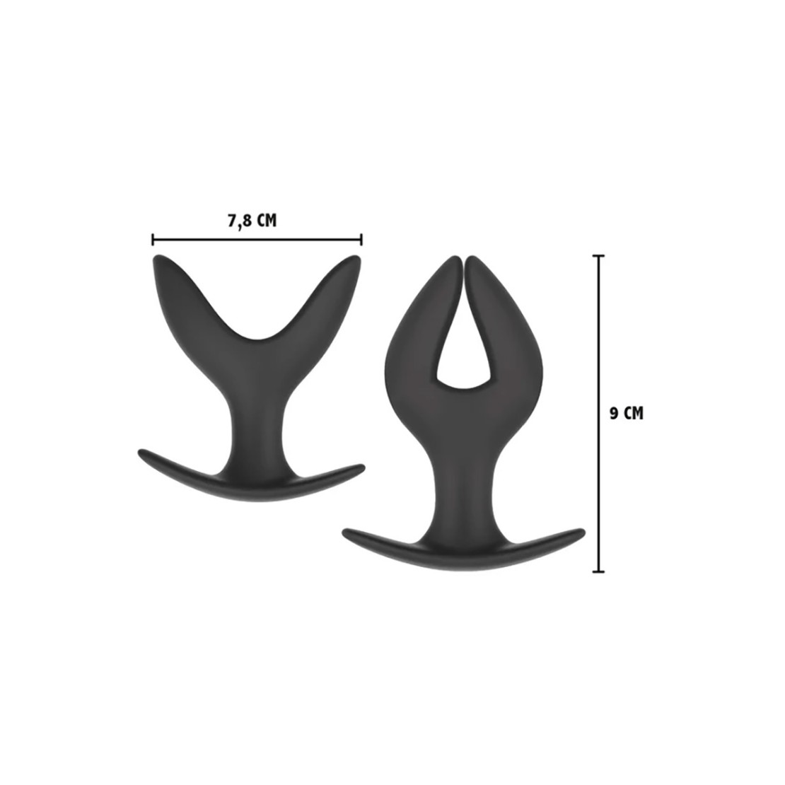 PLUG ANALE IN SILICONE CON FORMA AD ANCORA...