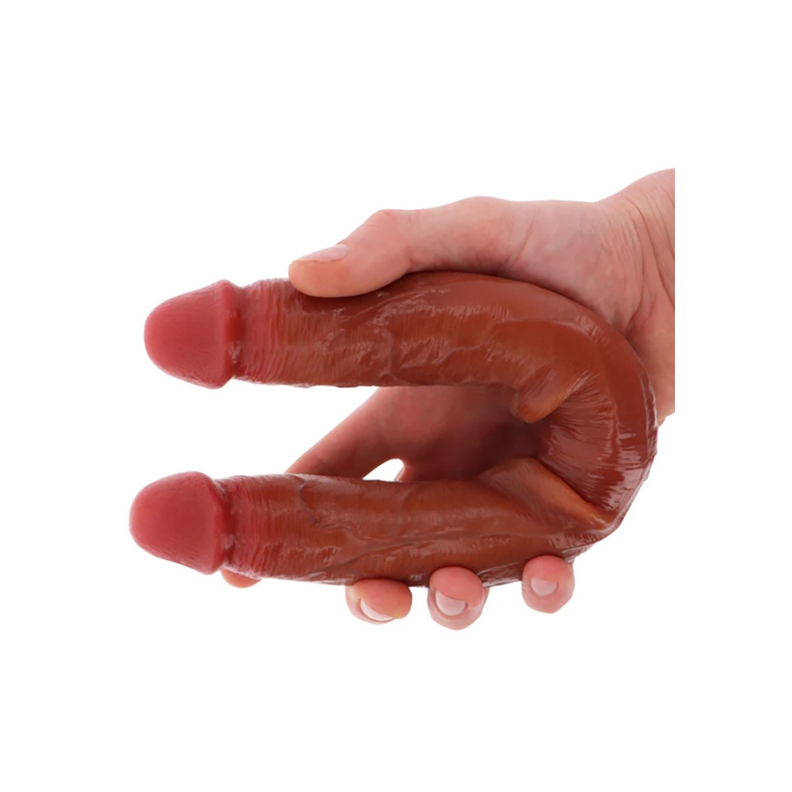 FALLO DOPPIO REALISTICO IN SILICONE CON PELLE...