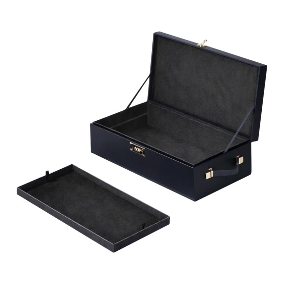 BOX PORTA SEX TOYS CON COMBINAZIONE E DOPPIO SCOMPARTIMENTO